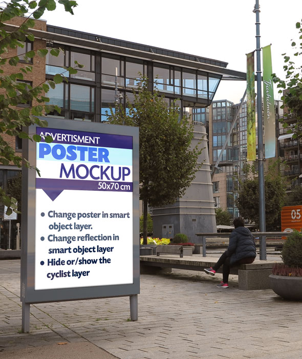 Outdorr billboard poster mockup Outdorr billboard poster mockup